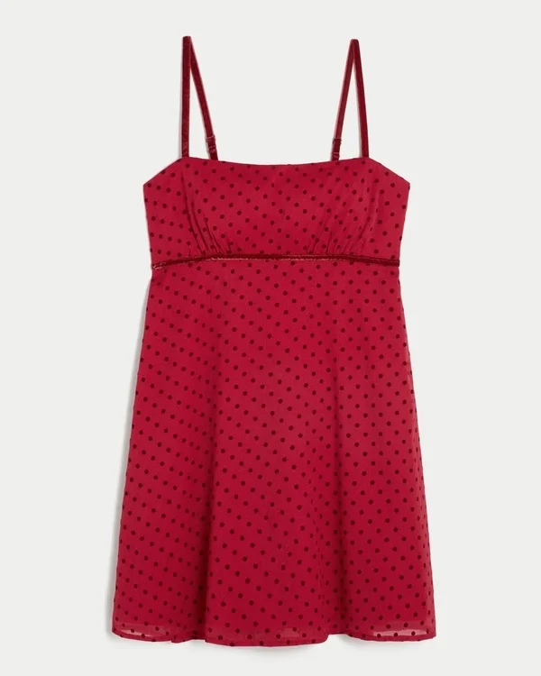 Chiffon Babydoll Mini Dress Chiffon Babydoll Mini Dress