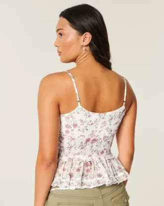 Chiffon Ruffle Cami