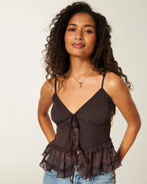 Chiffon Ruffle Cami Chiffon Ruffle Cami
