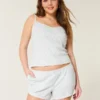 Cozy Pointelle Bow Shortie