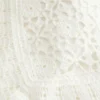 Crochet High-Neck Open Back Tank