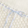 Crochet-Style Strapless Sweater Tube Top