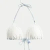 Crochet-Style Triangle Bikini Top