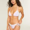 Crochet-Style Trim Side Tie Cheeky Bikini Bottom