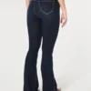 Curvy High-Rise Dark Wash Flare Jeans Curvy High-Rise Dark Wash Flare Jeans