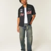 Dark Wash Baggy Jeans