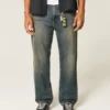 Dark Wash Baggy Jeans