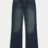 Dark Wash Relaxed Bootcut Jeans