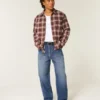 Dark Wash Skater Baggy Jeans