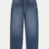 Dark Wash Skater Baggy Jeans