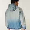 Denim Zip-Up Skater Jacket Denim Zip-Up Skater Jacket