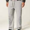 Double Snake Graphic Baggy Sweatpants