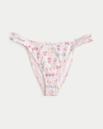 Double Strap Cheeky Bikini Bottom