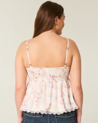 Easy Chiffon Babydoll Top