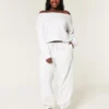 Easy Double Off-the-Shoulder Sweatshirt