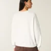 Easy New York Guitar Studded Graphic Crew Sweatshirt