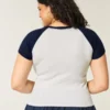 Easy Notch-Neck Sweet ‘n Sporty Graphic Baby Tee