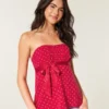 Easy Strapless Babydoll Top