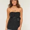 Easy Strapless Babydoll Top