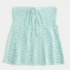 Easy Strapless Crochet-Style Babydoll Top