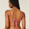 Embellished Triangle Bikini Top