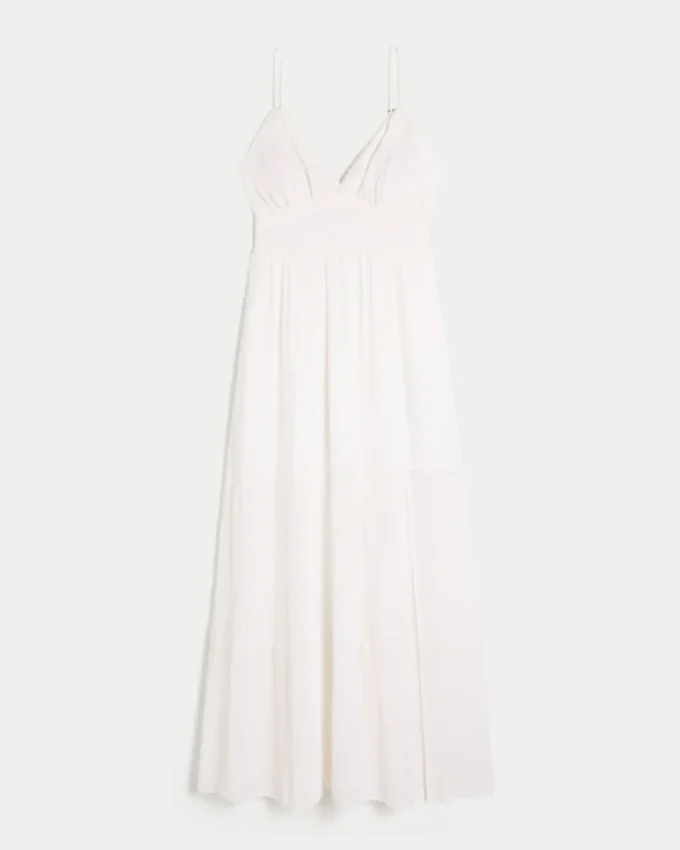 Embroidered Maxi Dress