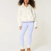 Embroidered Sherpa Fleece Jacket Embroidered Sherpa Fleece Jacket
