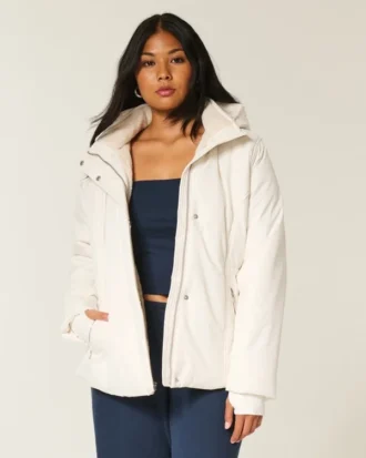 Faux Fur-Lined All-Weather Jacket