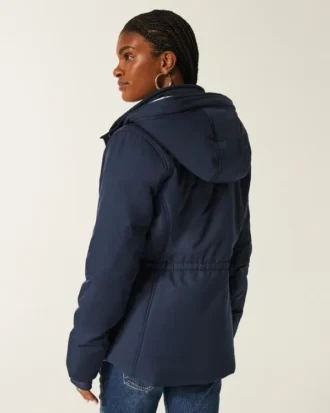 Faux Fur-Lined All-Weather Jacket