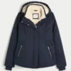 Faux Fur-Lined All-Weather Jacket Faux Fur-Lined All-Weather Jacket