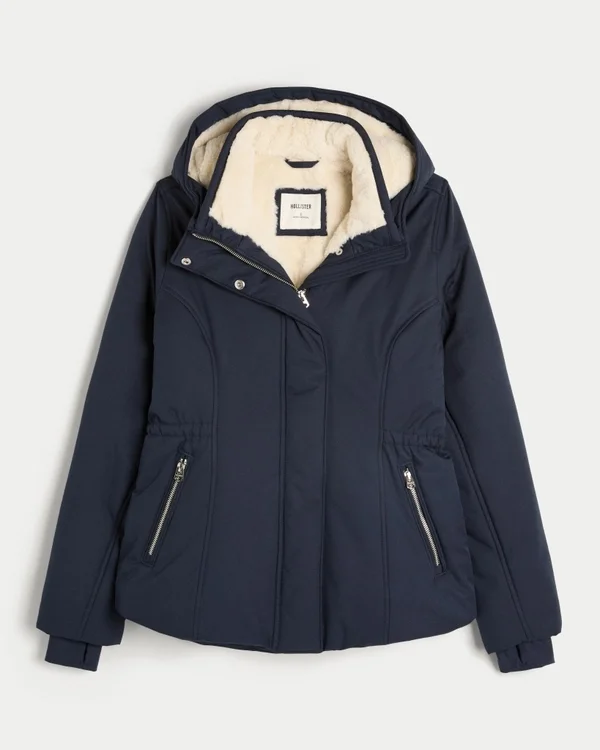 Faux Fur-Lined All-Weather Jacket Faux Fur-Lined All-Weather Jacket