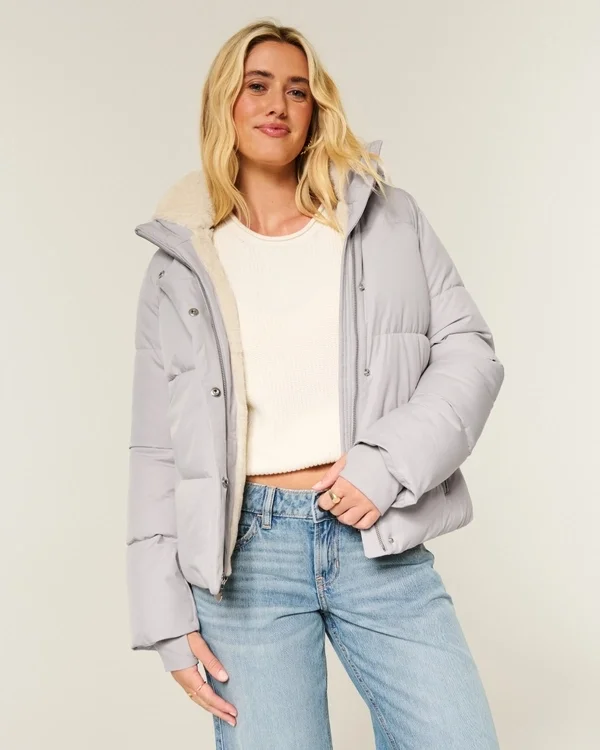 Faux Fur-Lined All-Weather Puffer Jacket Faux Fur-Lined All-Weather Puffer Jacket