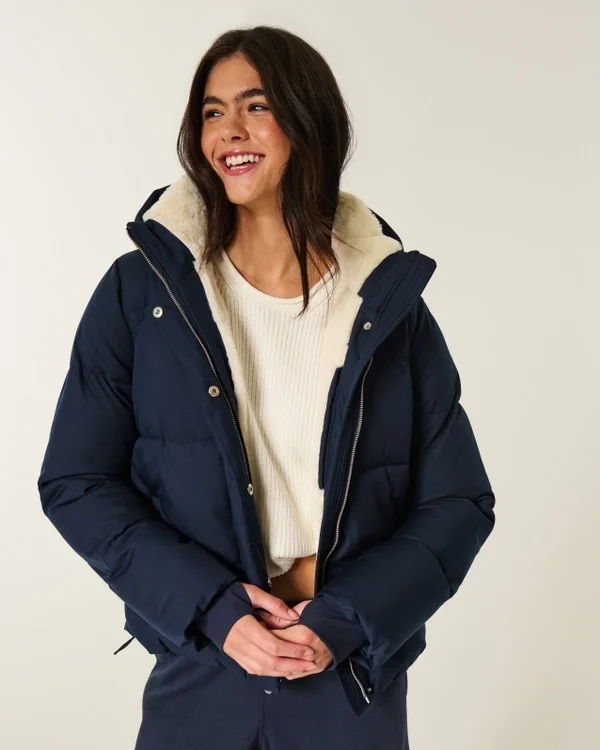 Faux Fur-Lined All-Weather Puffer Jacket Faux Fur-Lined All-Weather Puffer Jacket