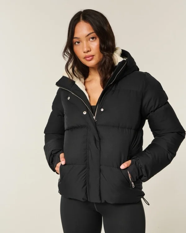 Faux Fur-Lined All-Weather Puffer Jacket Faux Fur-Lined All-Weather Puffer Jacket