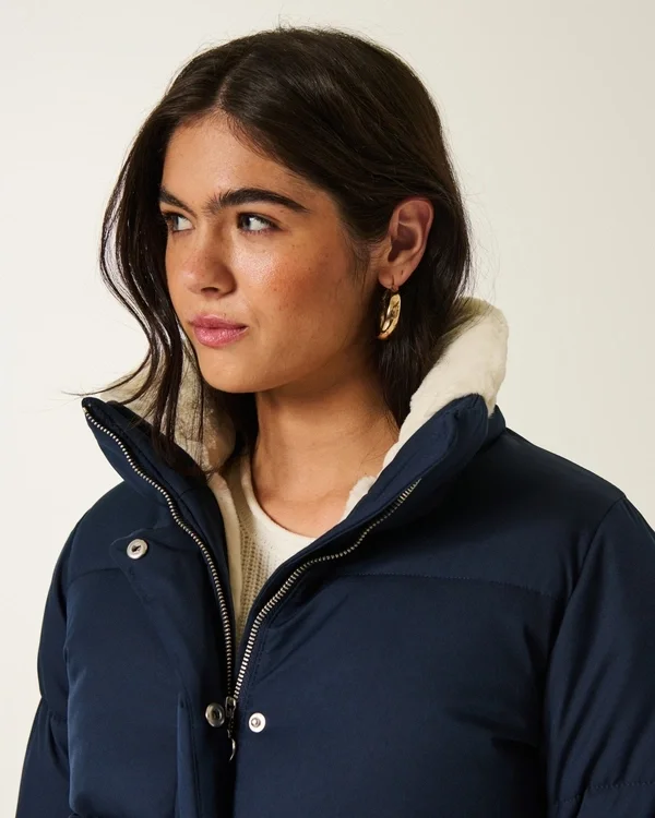 Faux Fur-Lined All-Weather Puffer Jacket Faux Fur-Lined All-Weather Puffer Jacket