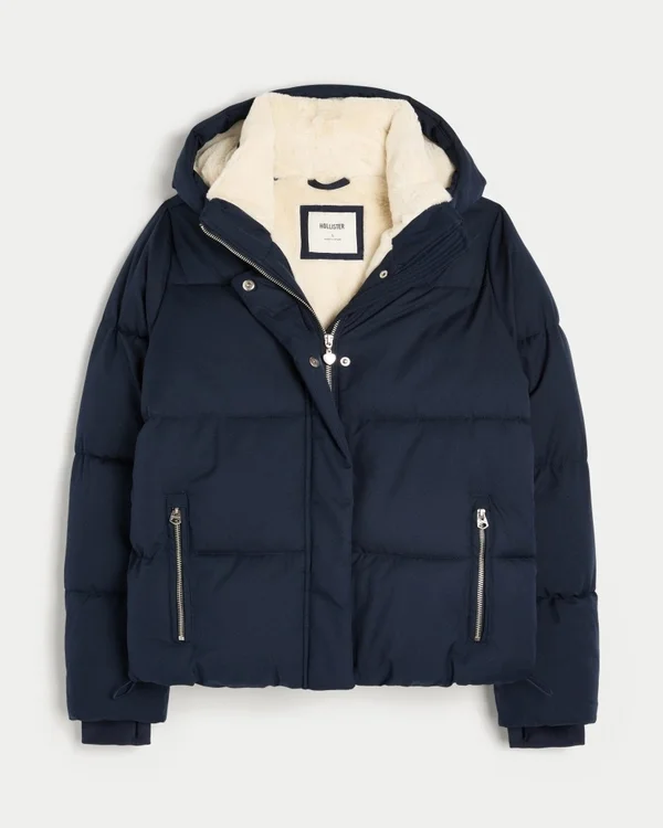 Faux Fur-Lined All-Weather Puffer Jacket Faux Fur-Lined All-Weather Puffer Jacket