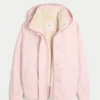Faux Fur-Lined Bomber Jacket