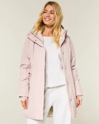 Faux Fur-Lined Parka