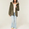 Faux Fur-Lined Parka Faux Fur-Lined Parka