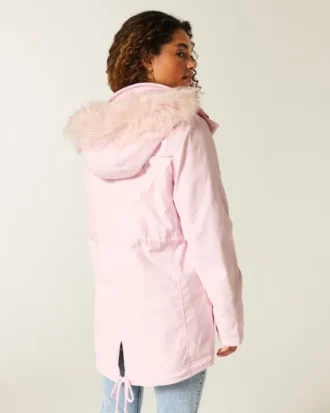 Faux Fur-Lined Parka