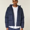 Faux Fur-Lined Puffer Jacket