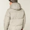 Faux Fur-Lined Puffer Jacket