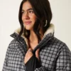 Faux Fur-Lined Puffer Jacket