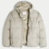 Faux Fur-Lined Puffer Jacket