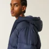 Faux Fur-Lined Puffer Jacket