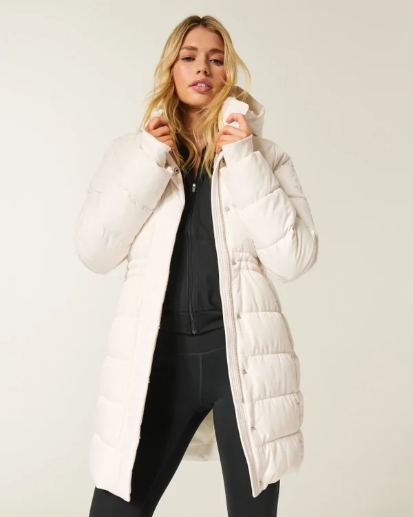 Faux Fur-Lined Puffer Parka Faux Fur-Lined Puffer Parka