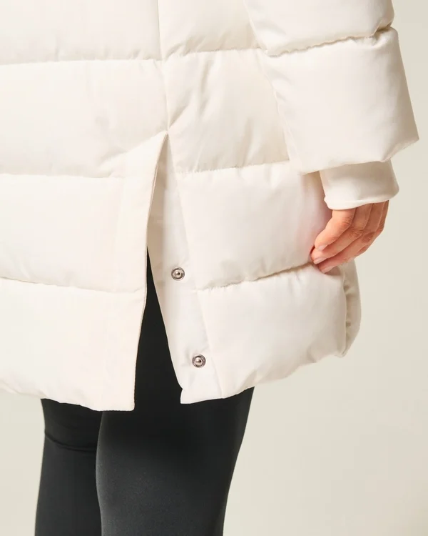 Faux Fur-Lined Puffer Parka Faux Fur-Lined Puffer Parka