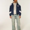 Fleece-Lined Real Madrid CF Graphic Track Jacket