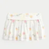 Foldover Knit Mini Skort