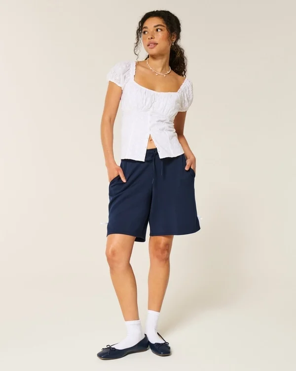 Gilly Hicks Active Cooldown Side Bow Shorts Gilly Hicks Active Cooldown Side Bow Shorts